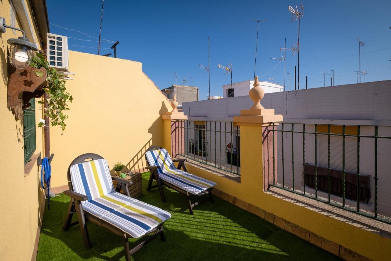Appartamento Triana Penthouse Siviglia Esterno foto