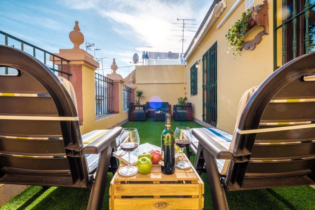 Appartamento Triana Penthouse Siviglia Esterno foto